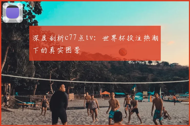 深度剖析c77点tv:世界杯投注热潮下的真实图景